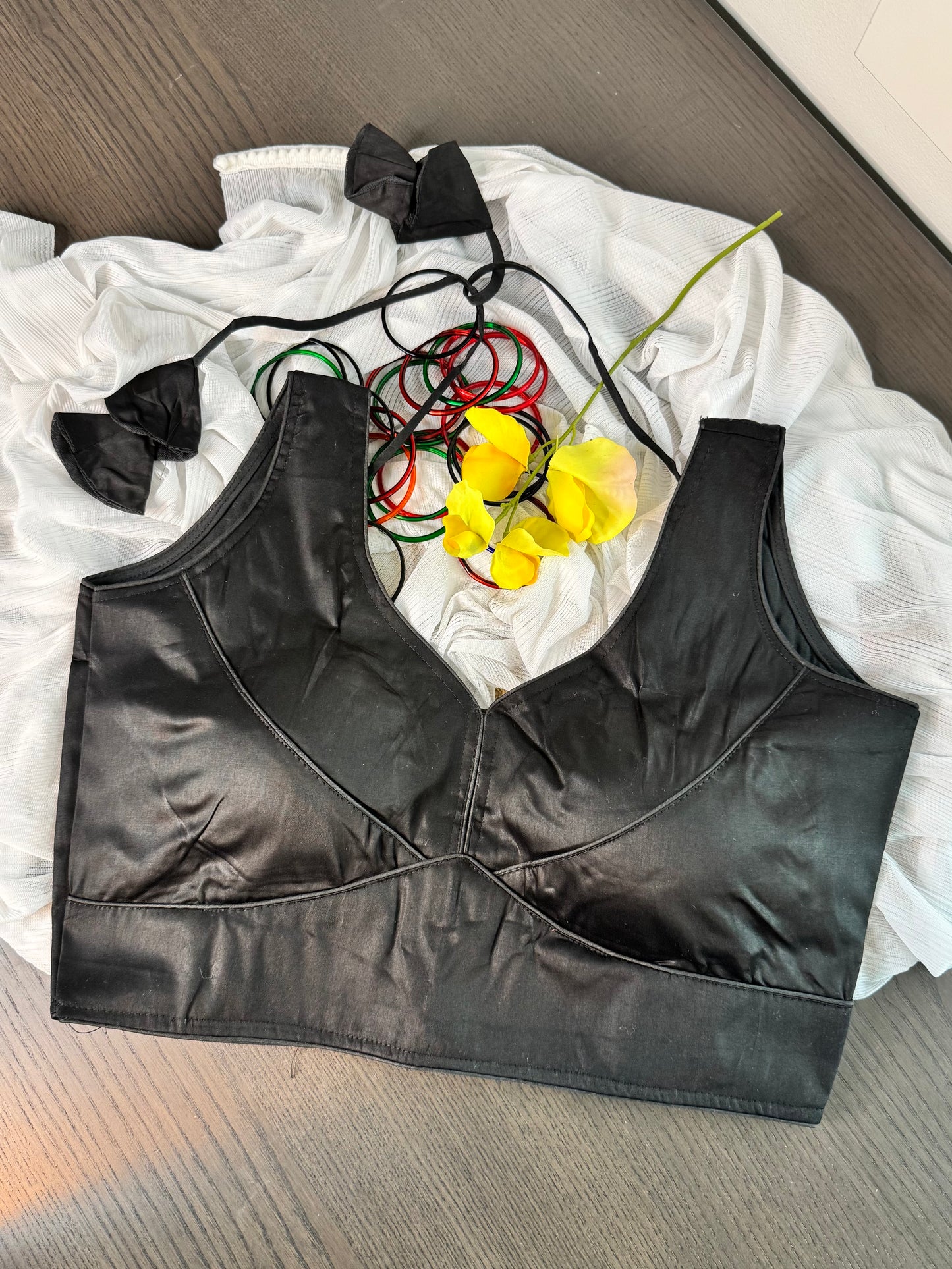 The Petal Grace- Cotton Blouse